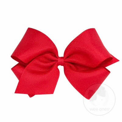 Huge Plain Bow-Red
