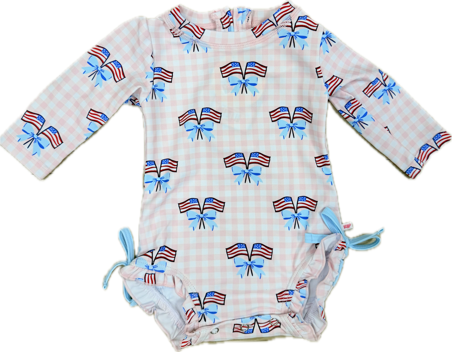 Pink Patriotic Rashguard