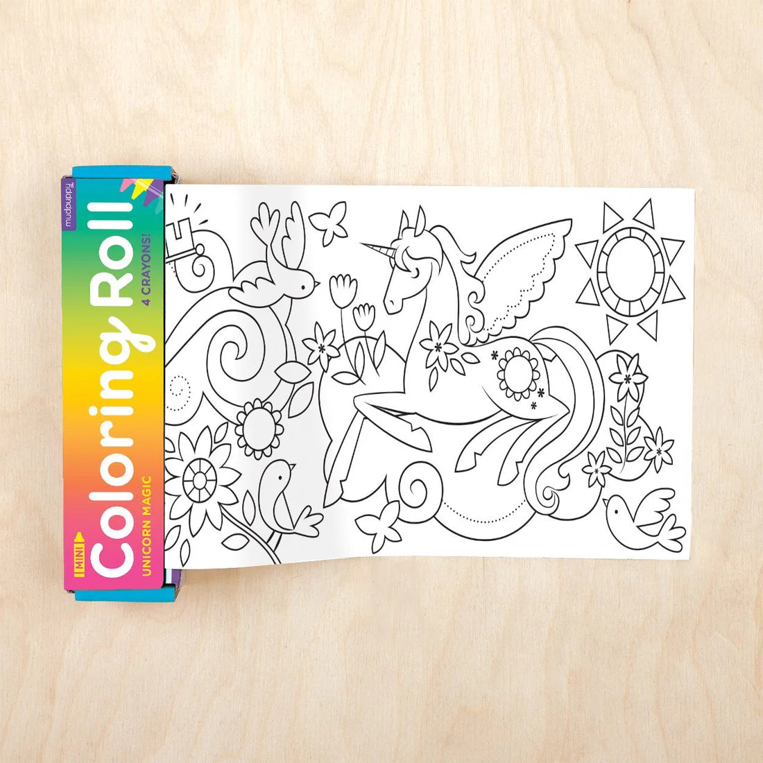 Coloring Roll:Unicorn Magic