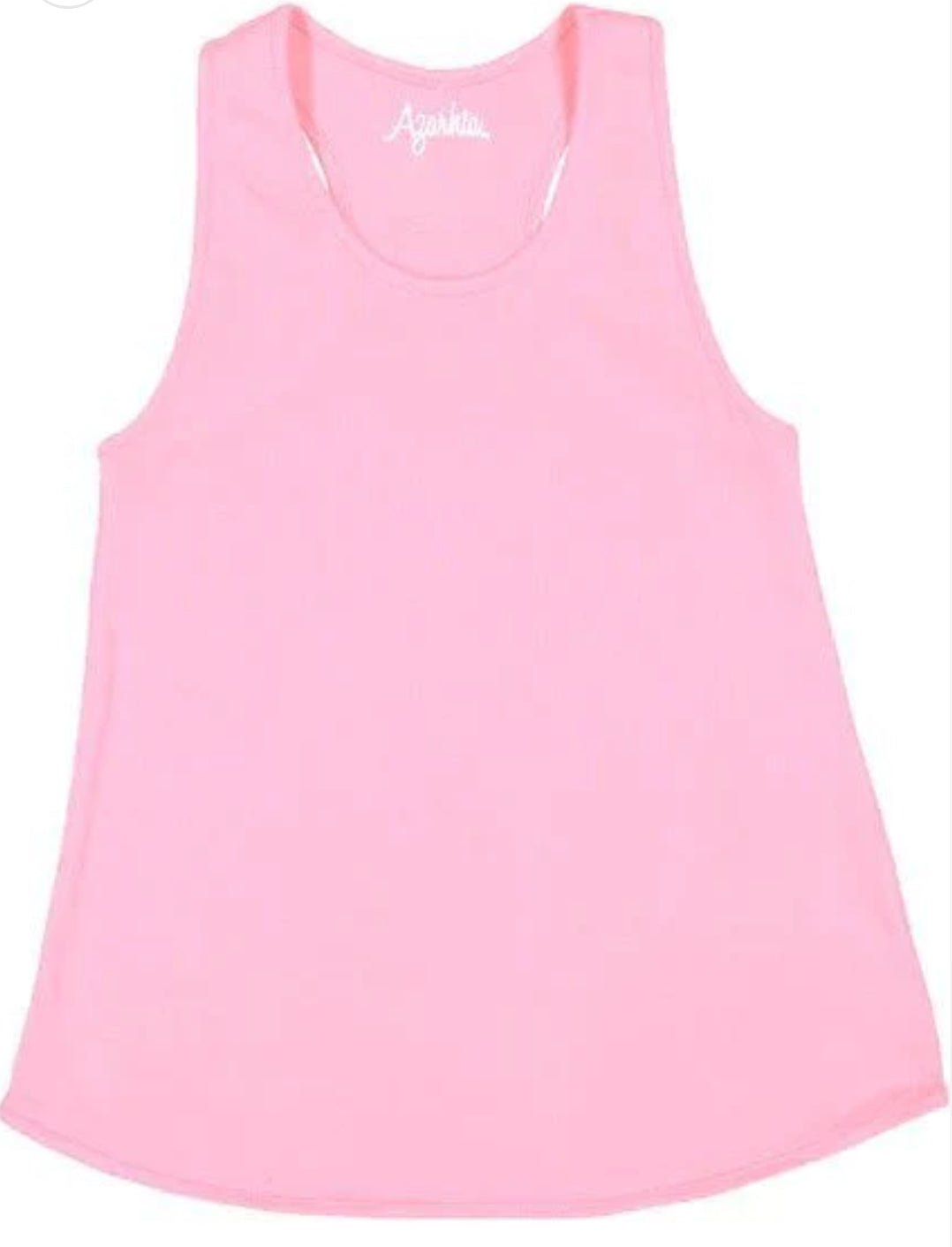 Racer Back Tank-Light Pink