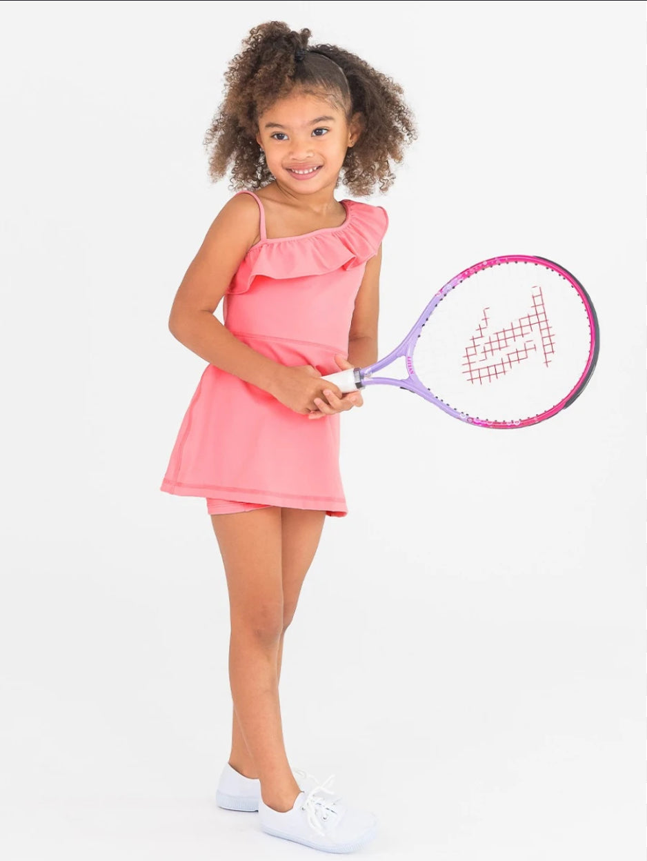 Pink Active Tennis Dress/Short