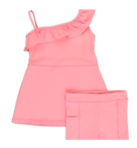 Pink Active Tennis Dress/Short