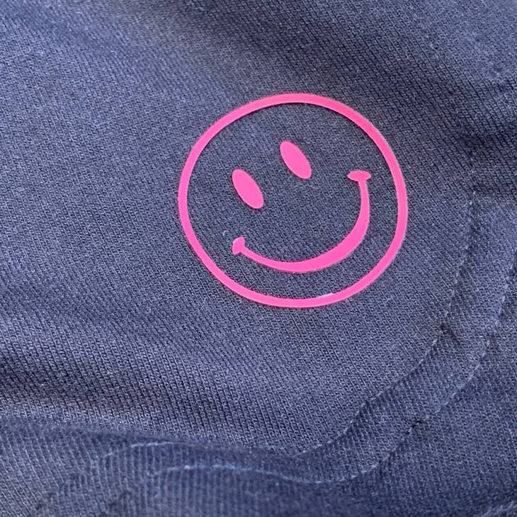 Happy Face Drawstring Short