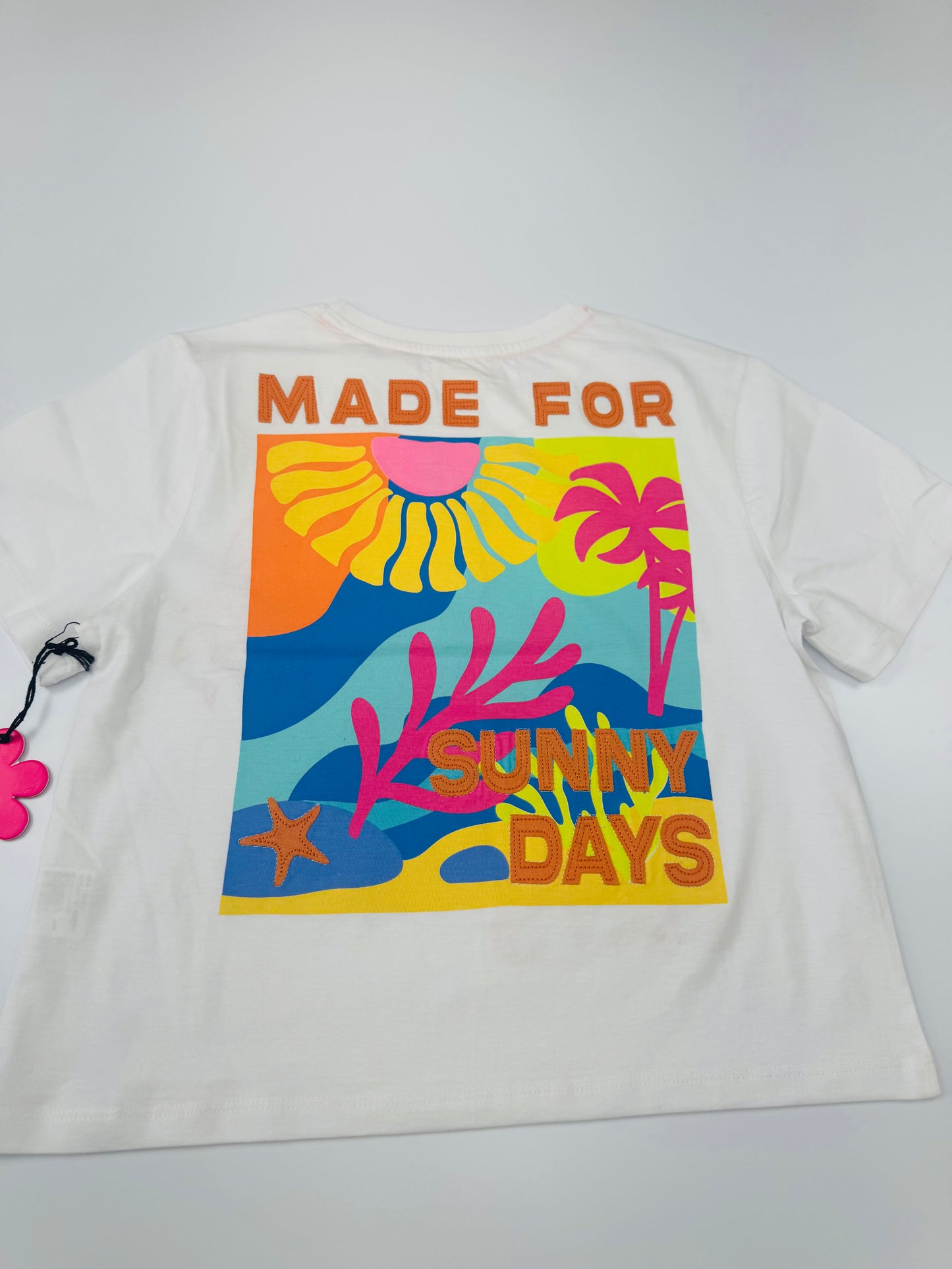 Made for Summer Days Applique Graphic Tee