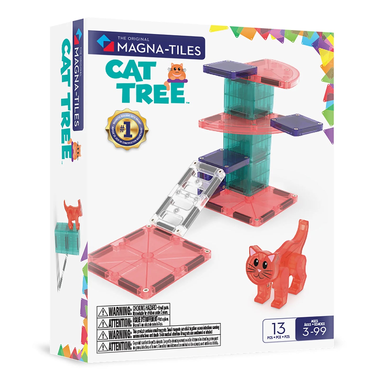 Magna-Tiles Cat Tree