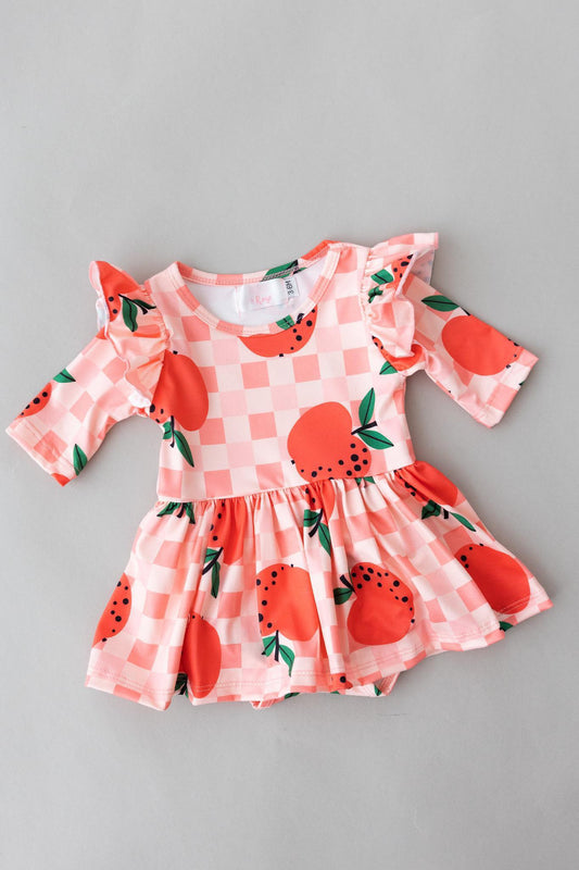 Apple Orchard Flutter Bodysuit