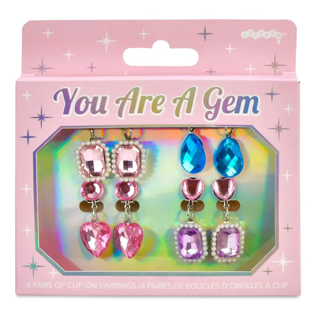 You're a Gem Clip-On Earring Set