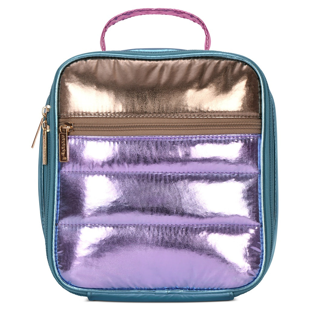 Icy Color Block Lunch Tote