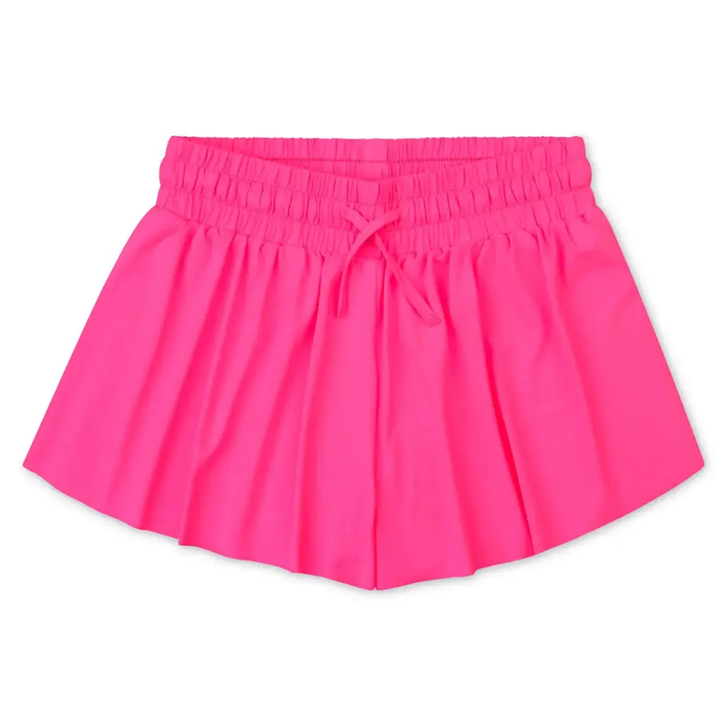 Butterfly Shorts-Hot Pink