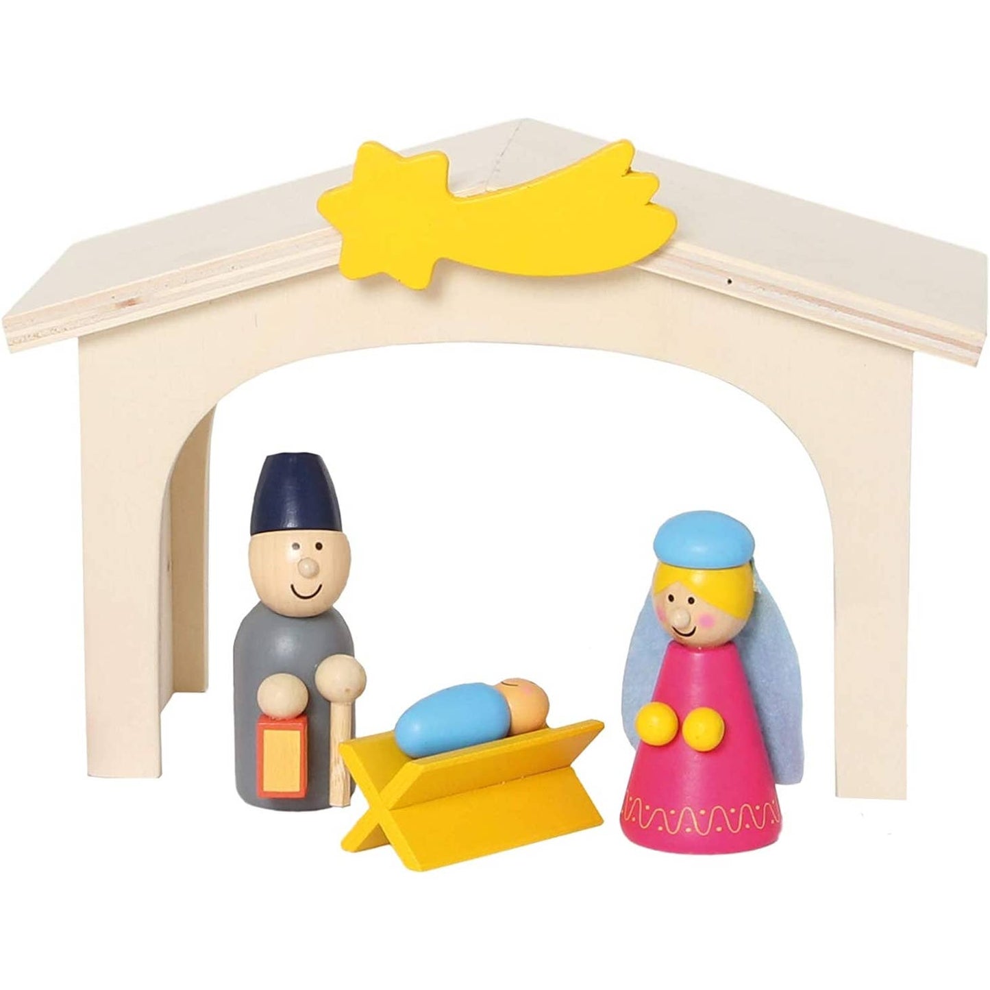 Wooden Manger Set