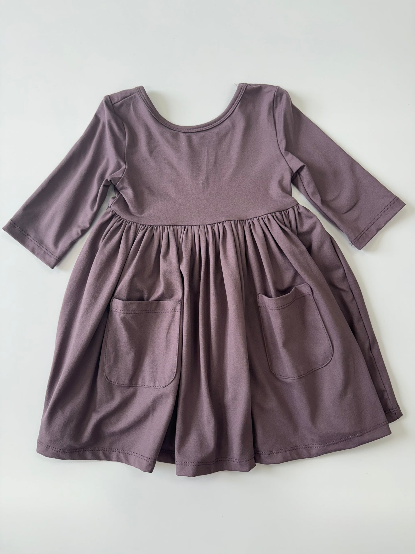 Vintage Violet Twirl Dress