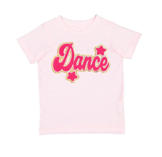 Dance Patch T-Shirt-Pink