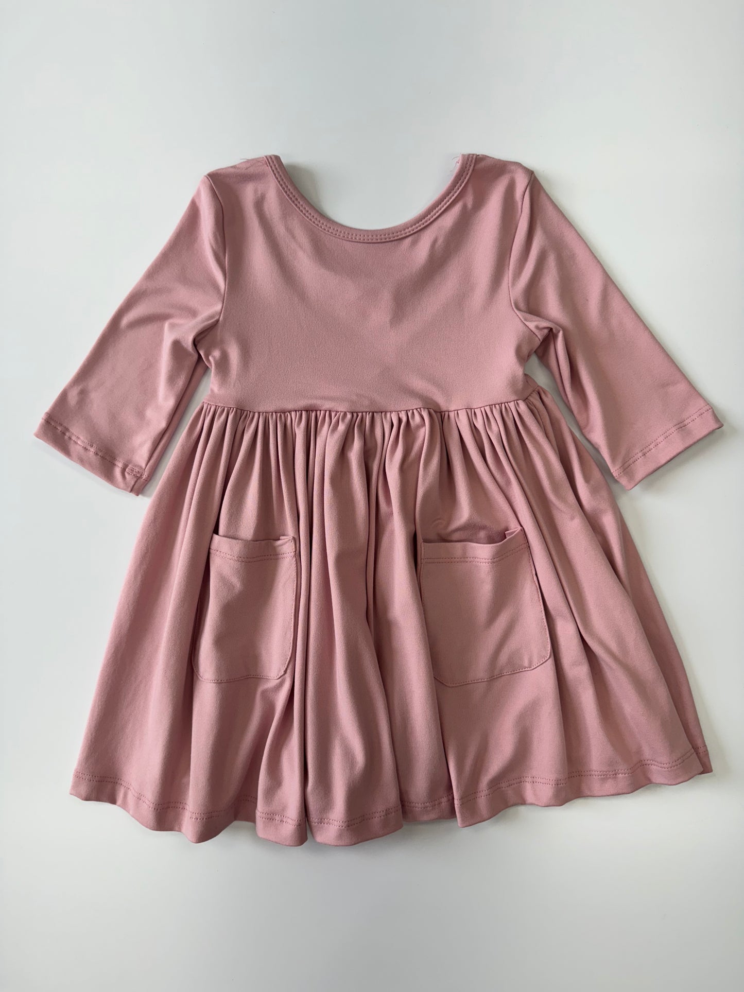 Vintage Pink Twirl Dress