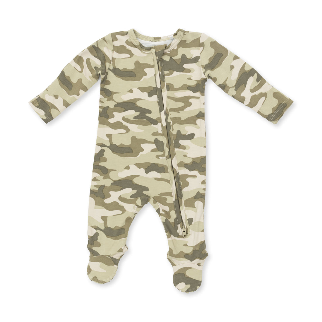 Camo 2-Way Zipper Footie