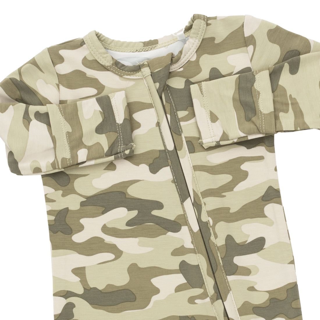 Camo 2-Way Zipper Footie