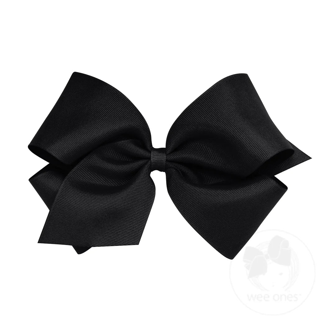 King Plain Bow-BLK