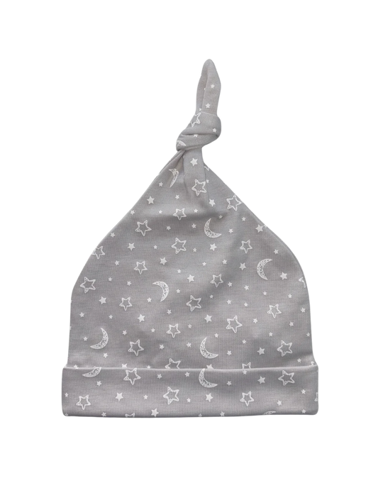 Crescent Moon Hat-Silver