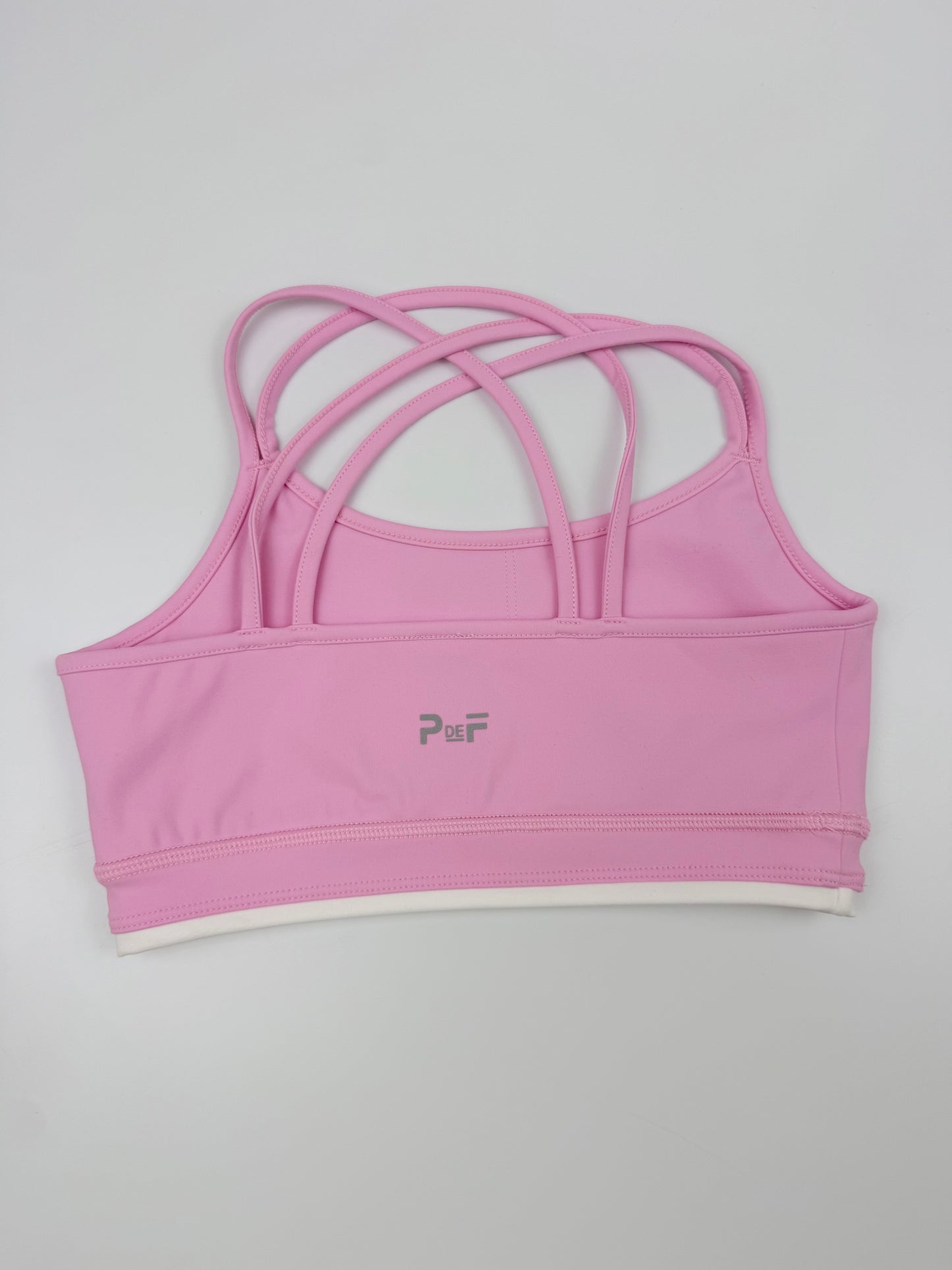 Cross Motion Bra-Petal Pink