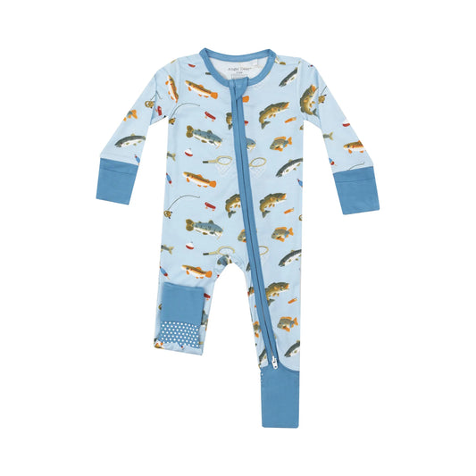 Fishing 2-Way Zipper Romper