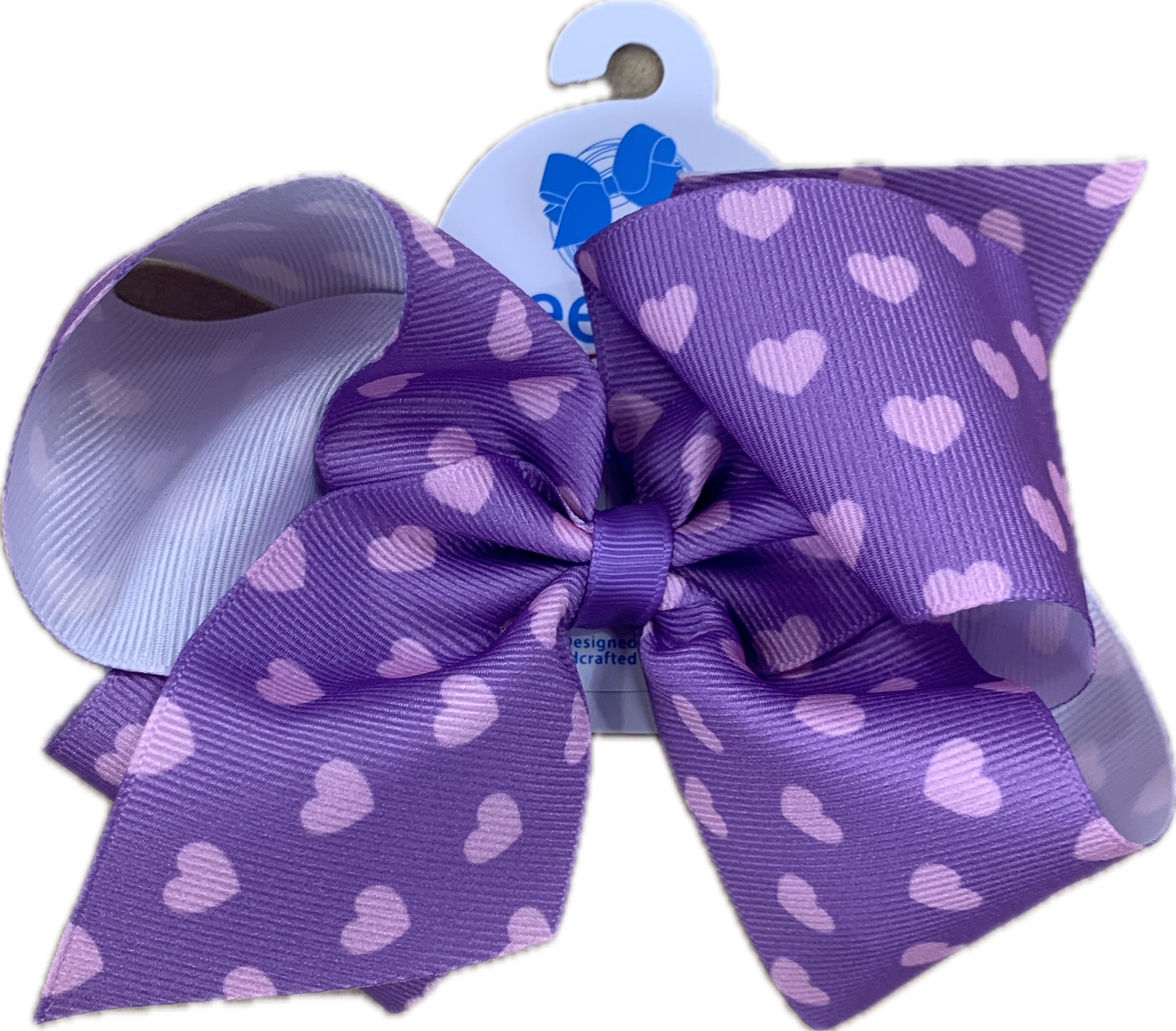 King Heart Bow-Lavender