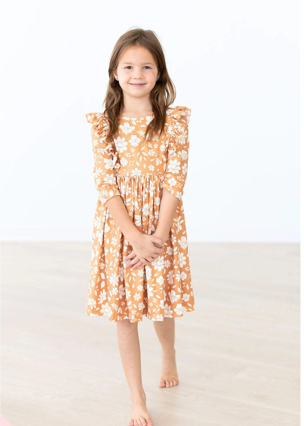 Golden Blooms Dress