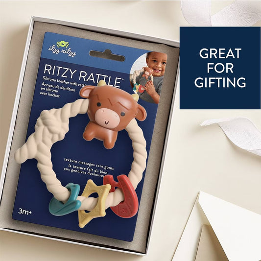 Ritzy Rattle Highland Cow