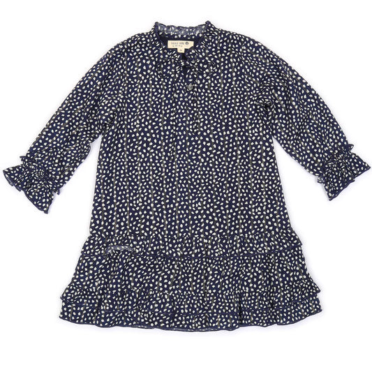 Navy Lurex Dress