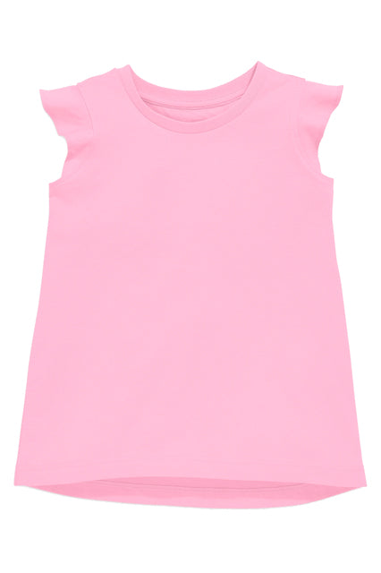 Ruffle Shirt-Light Pink
