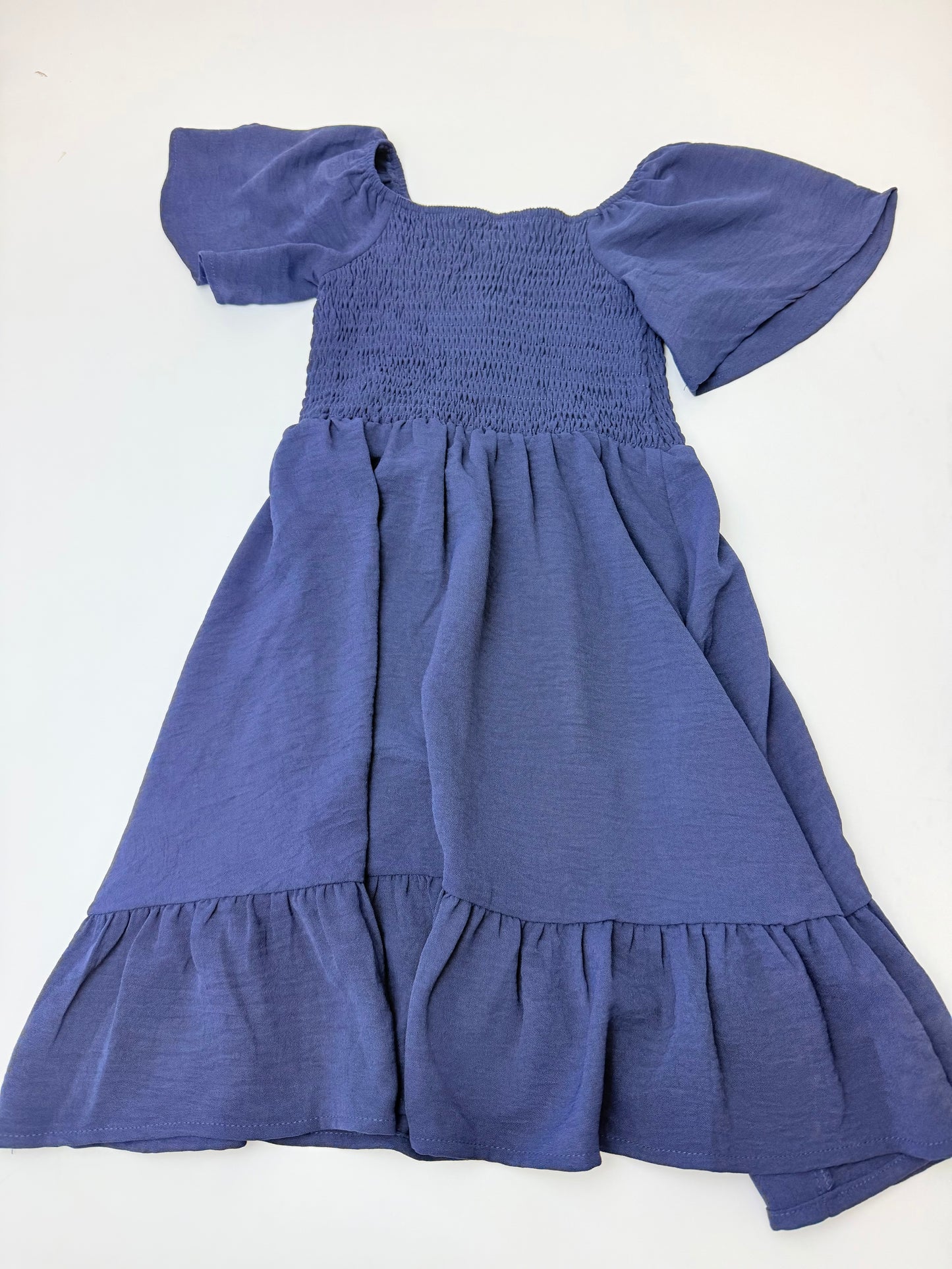 Navy Woven Dress