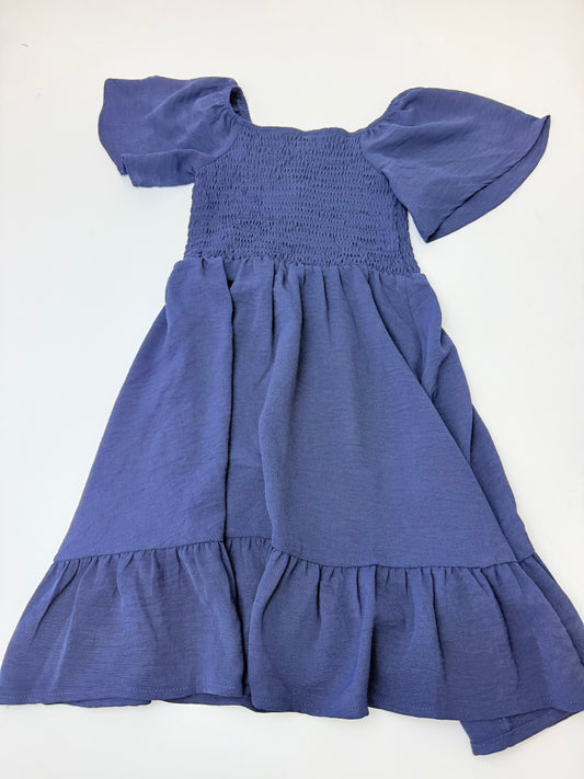 Navy Woven Dress