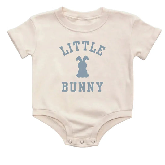 Little Bunny Romper-Blue