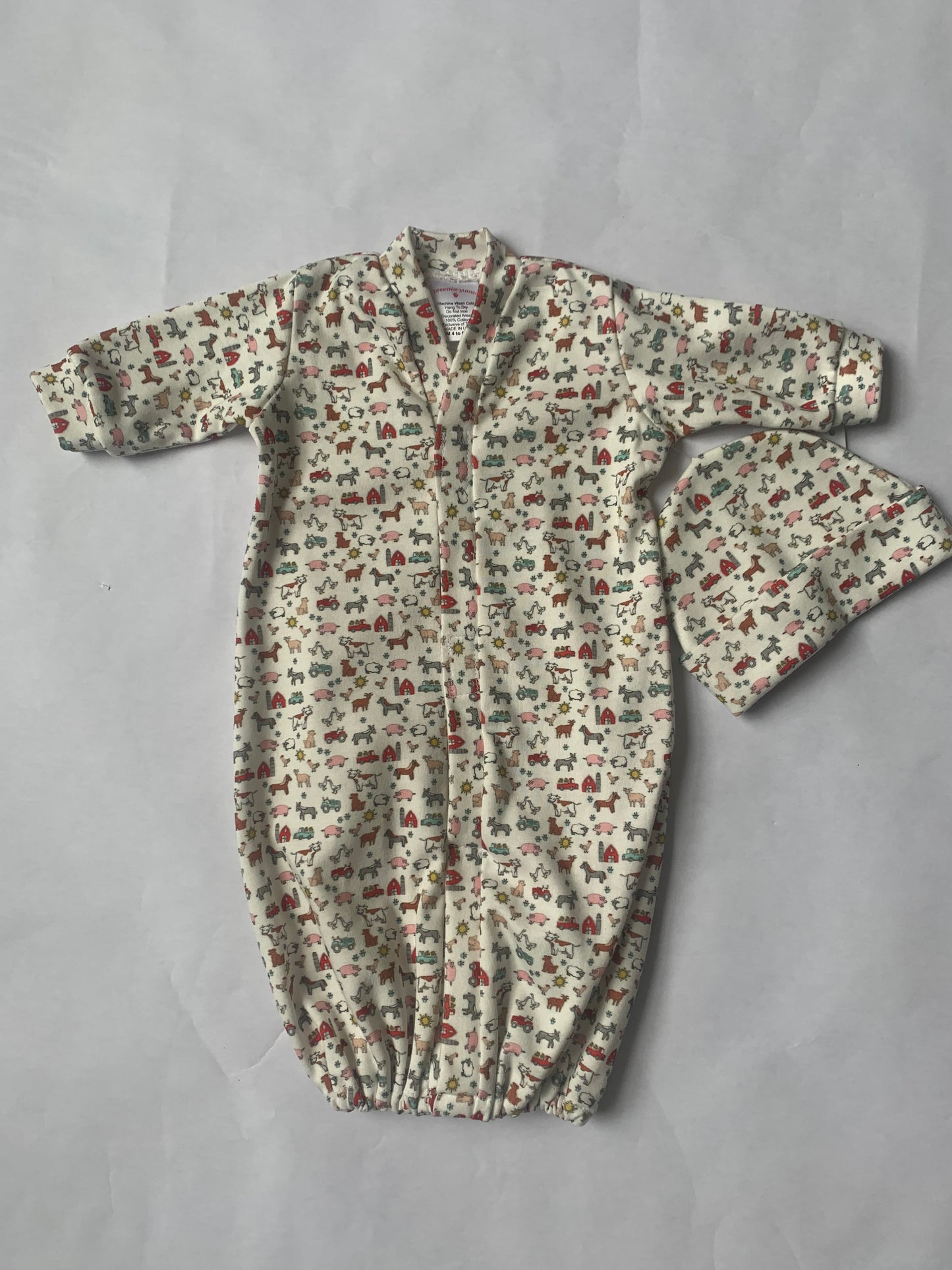 Preemie Gown-Farm