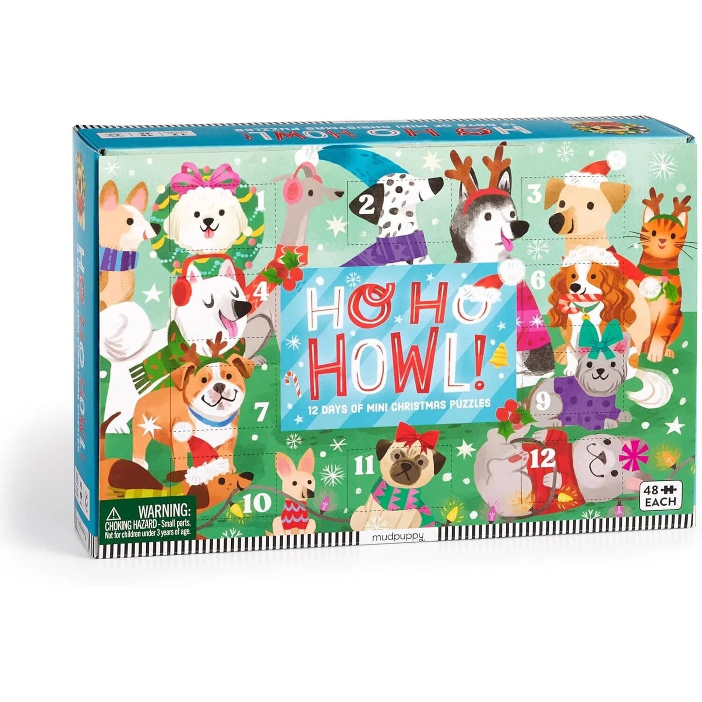 Ho Ho Howl 12 Days of Mini Puzzles