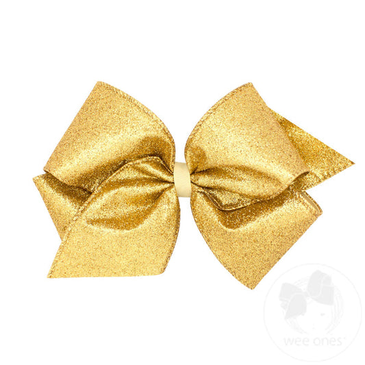 King Glitter Bow-Gold