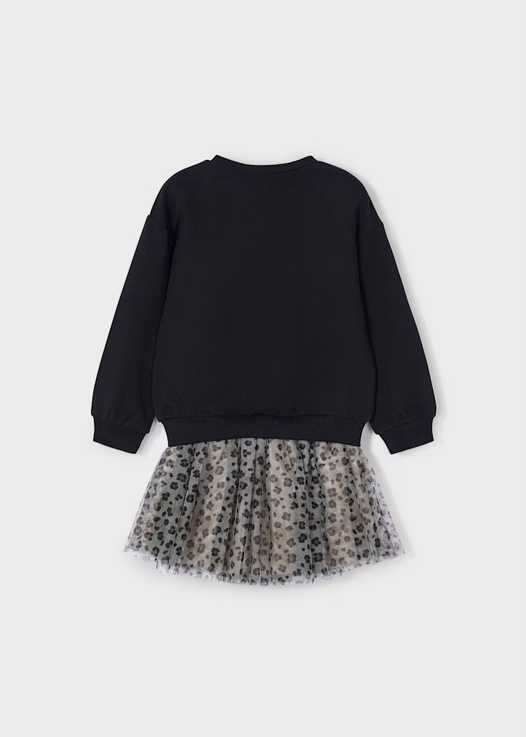 Leopard Tulle Skirt Set