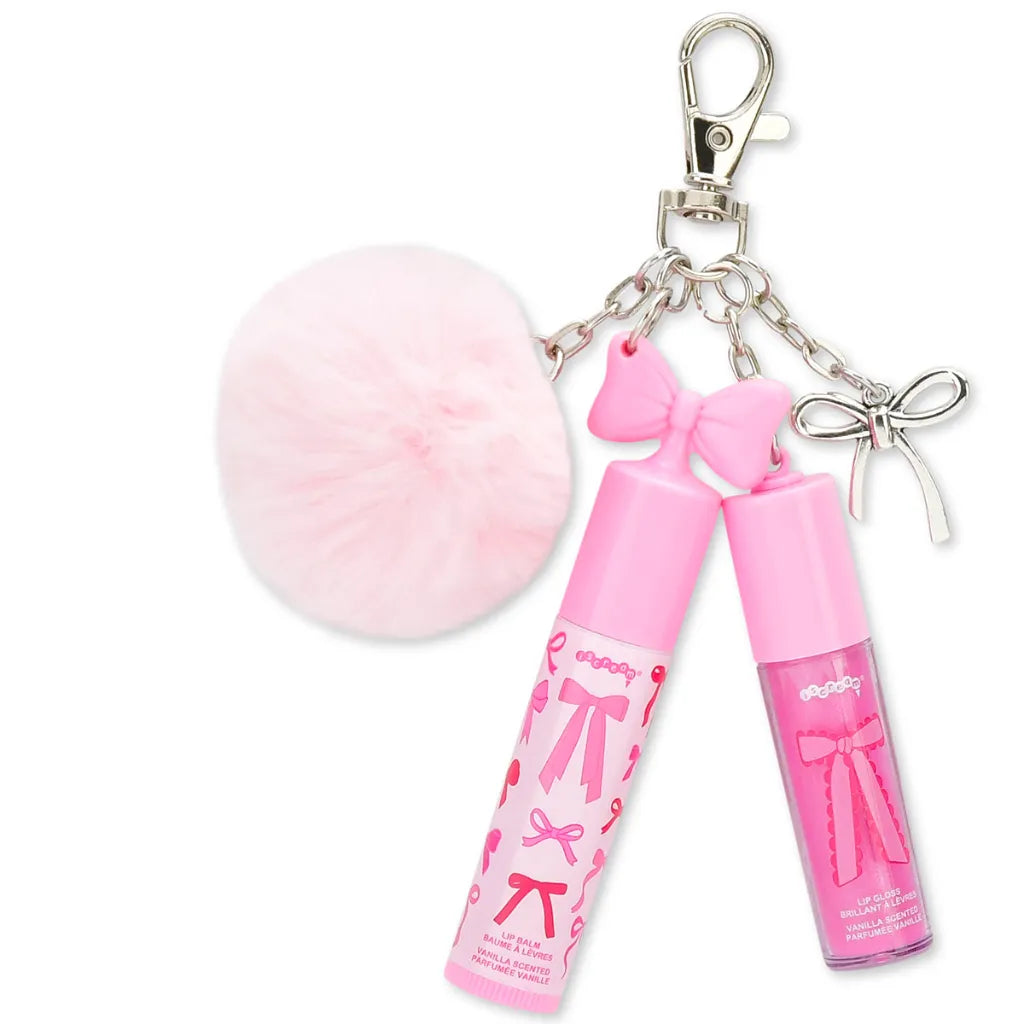 Bows Lip Gloss & Lip Oil Keychain