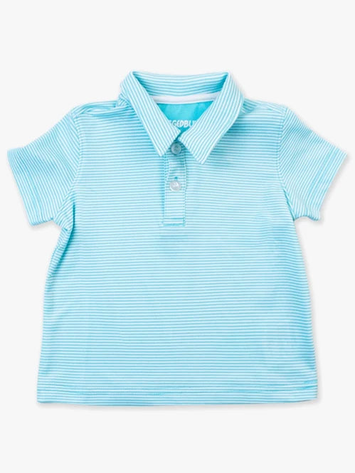 Performance Polo-Bright Aqua