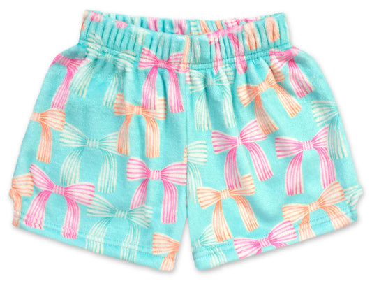 Plush Shorts-Beautiful Bows