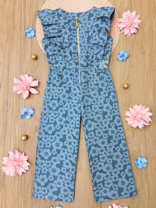 Radiant Rebel Denim Jumpsuit