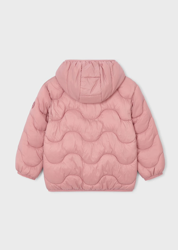 Mauve Puffer Coat