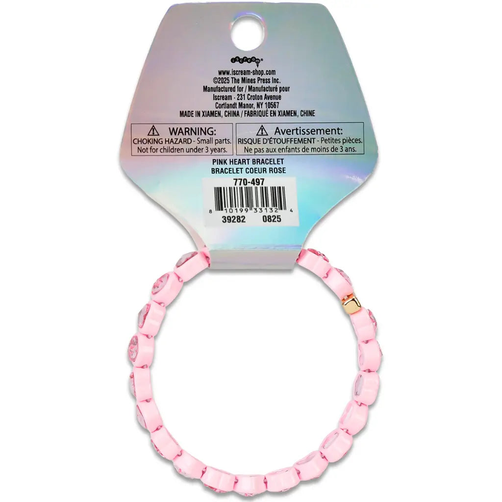 Pink Heart Bracelet