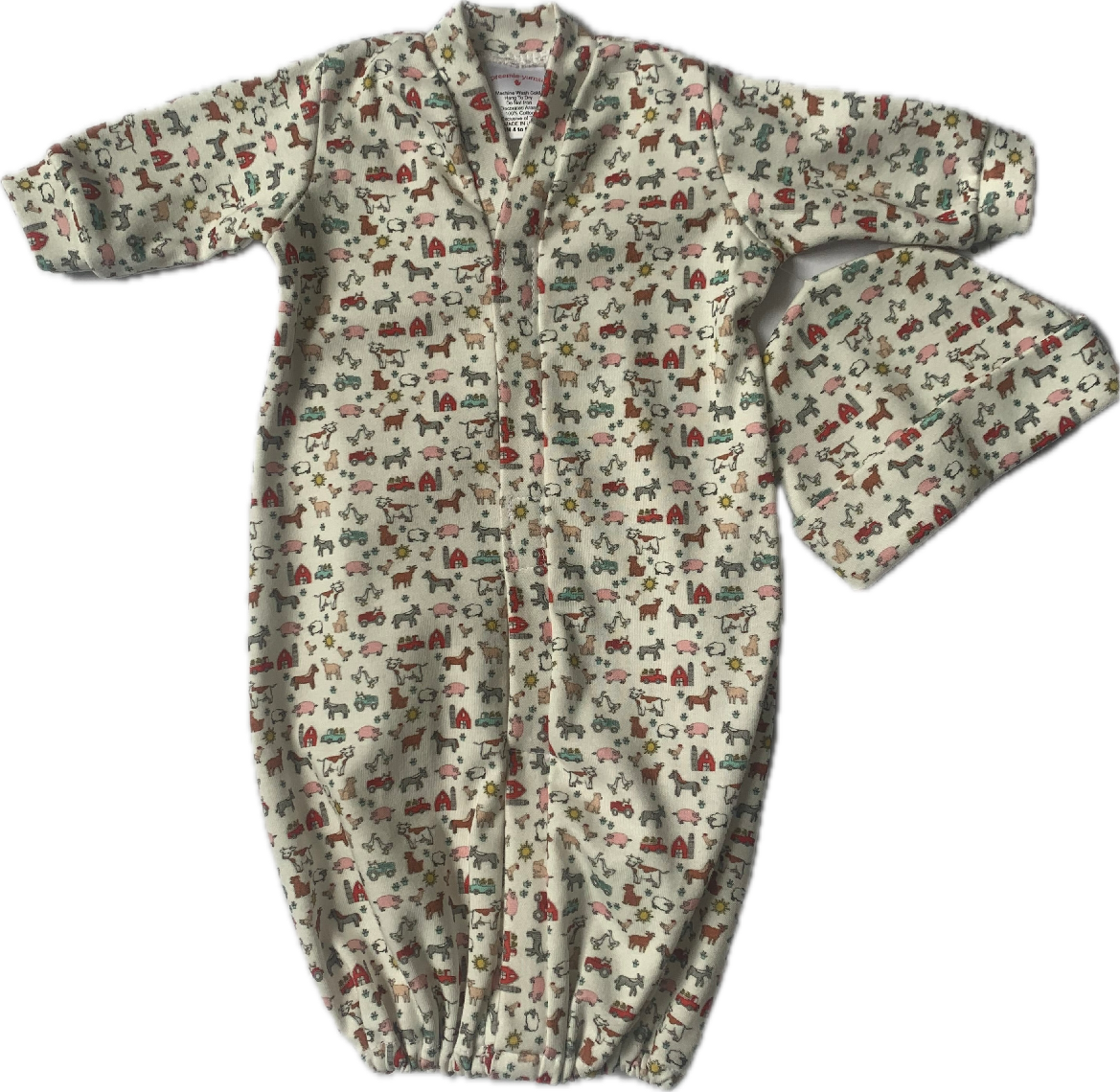 Preemie Gown-Farm