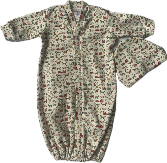 Preemie Gown-Farm