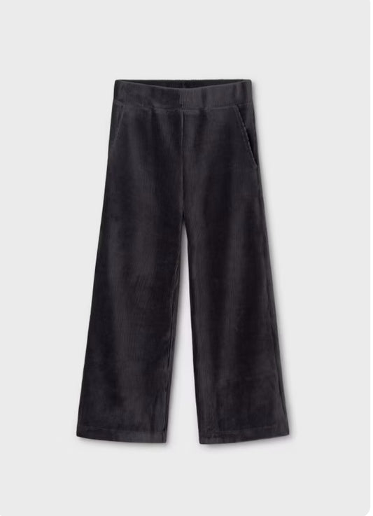 Knit Pants-Charcoal