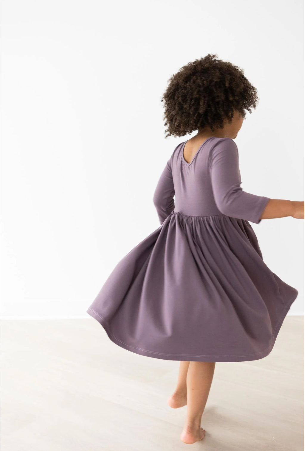 Vintage Violet Twirl Dress