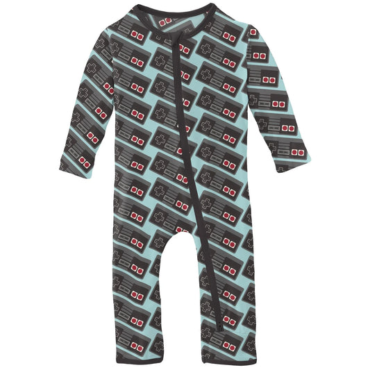 Summer Sky Retro Game Controller Coverall