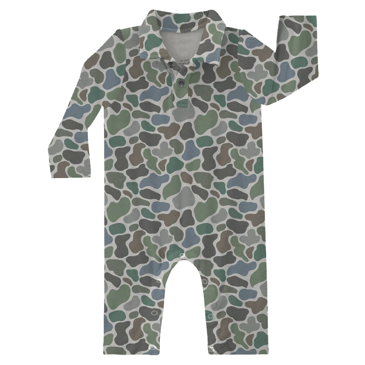 Camo Polo Romper