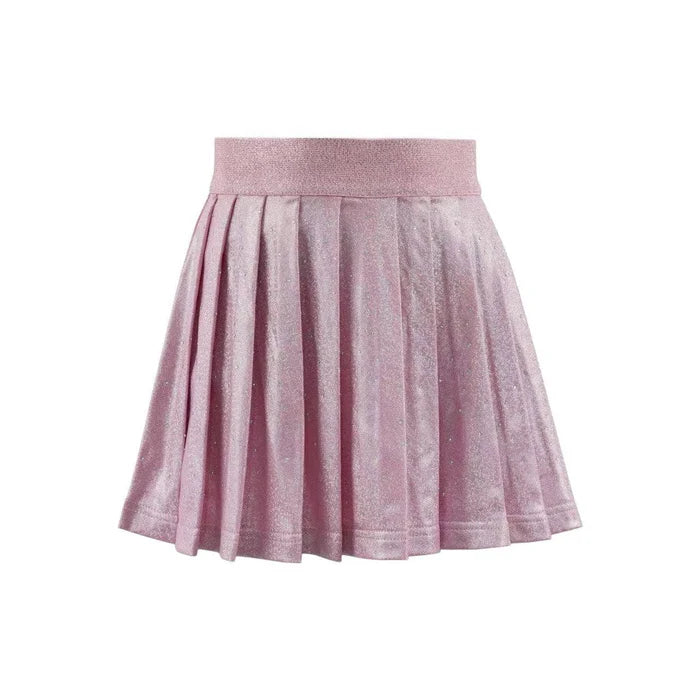 Pink Crystal Tennis Skort Set