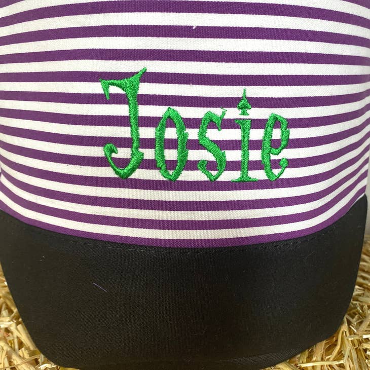 Wild Halloween Baskets w/Monogramming