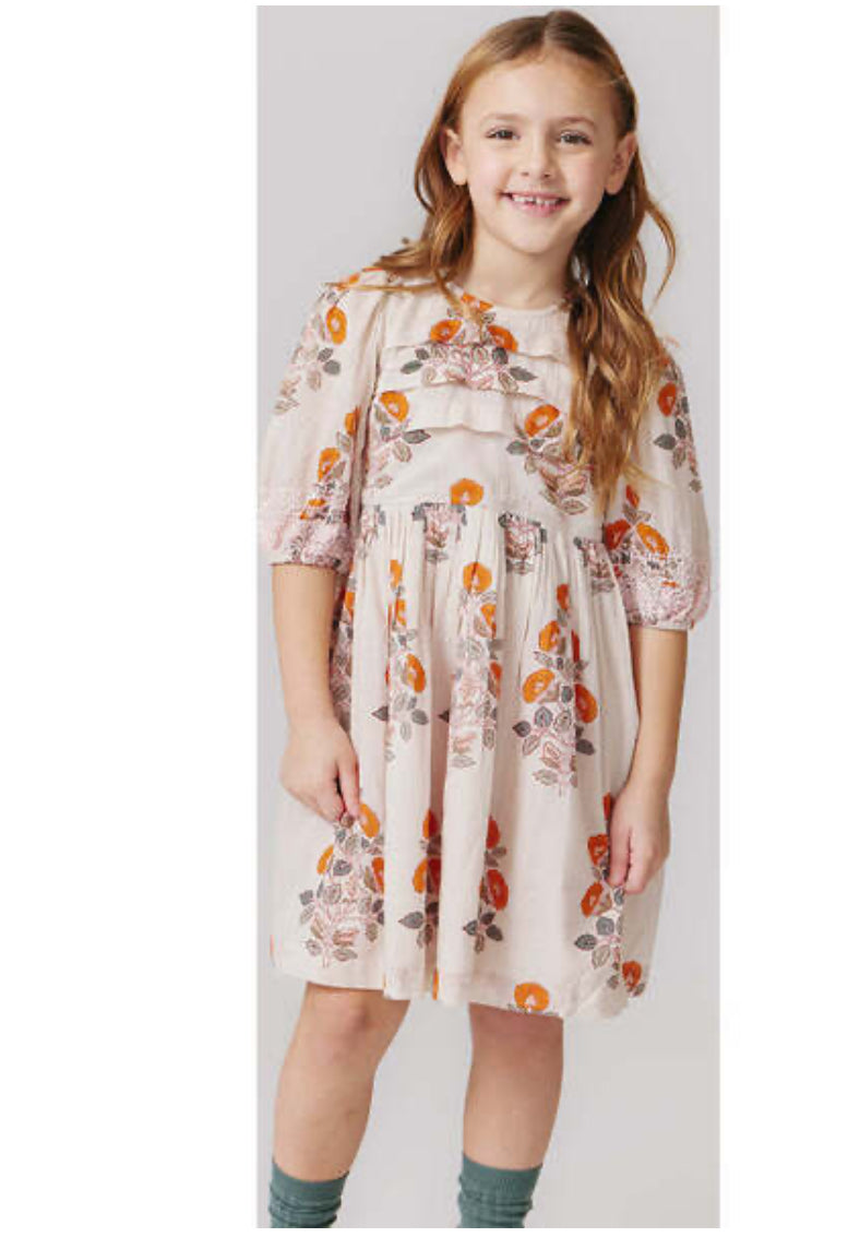 Evelyn Dress - Cloud Bouquet Floral